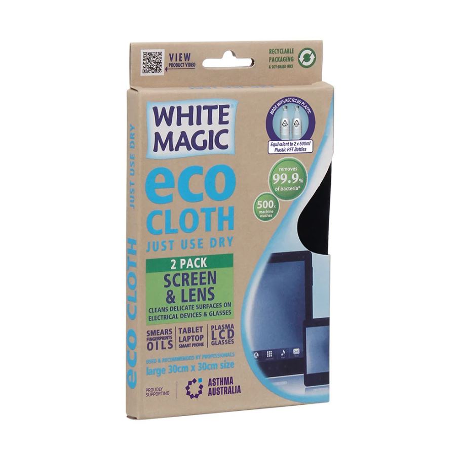 White Magic Eco Cloth Screen & Lens