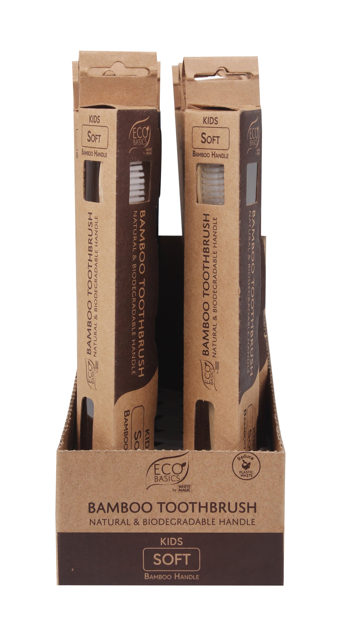 Eco Basics Bamboo Toothbrush - Kids Soft