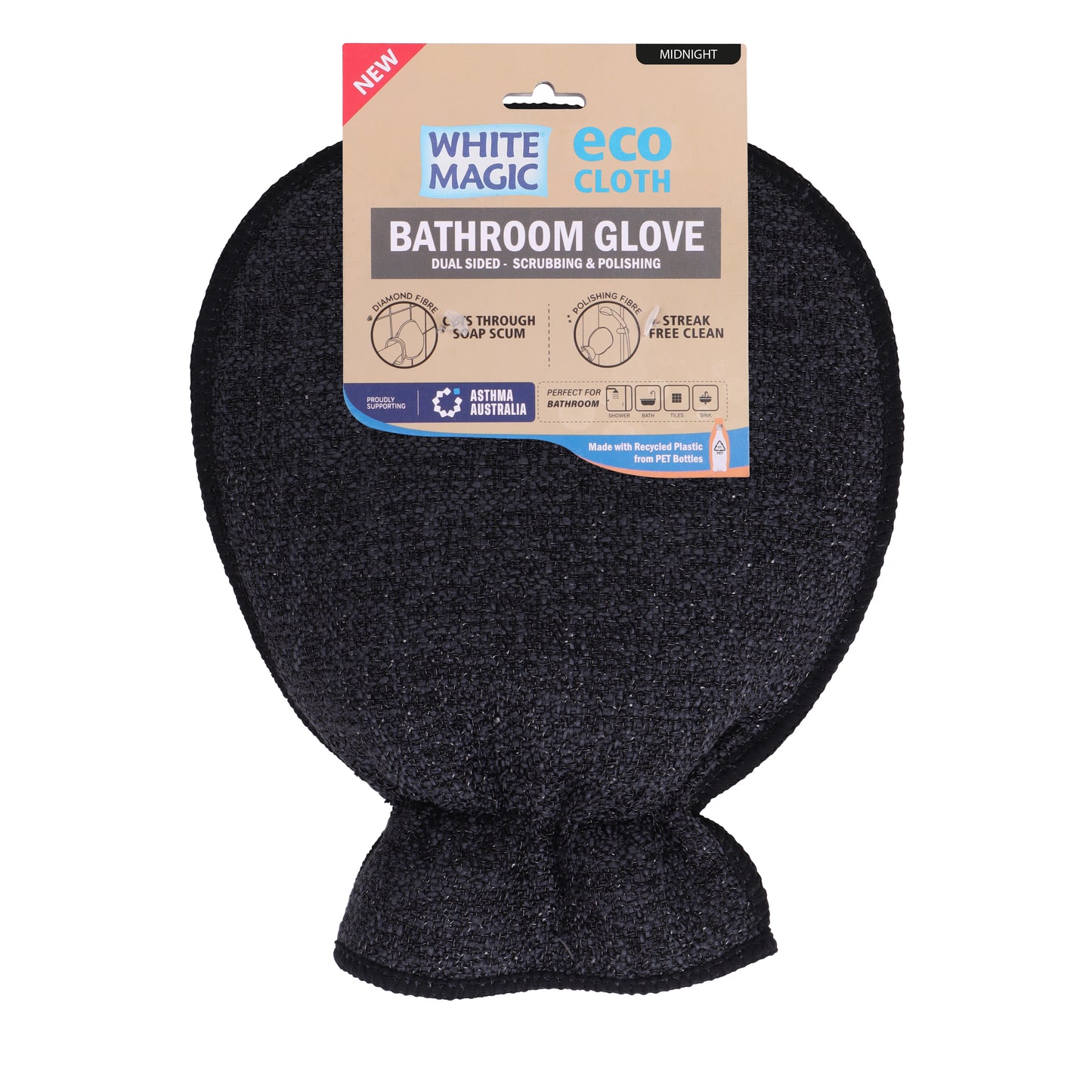 White Magic Eco Cloth Bathroom Glove