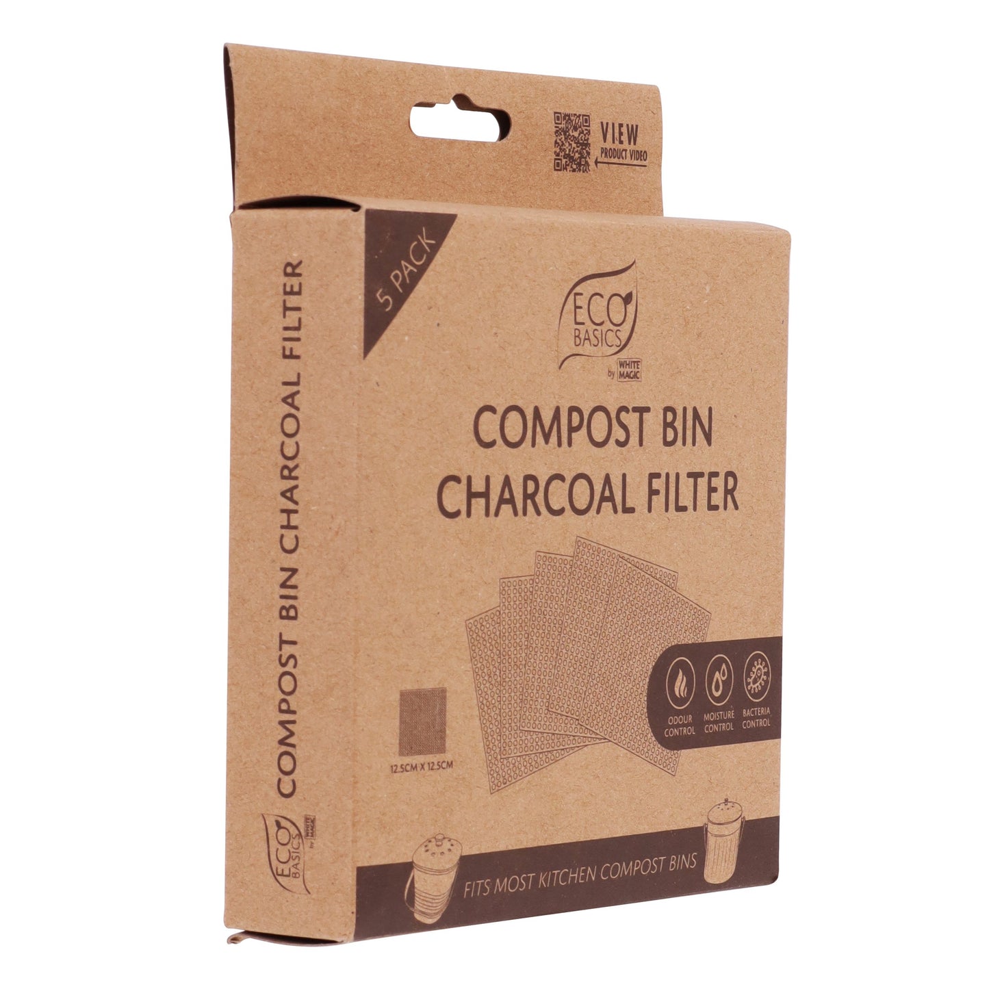 Eco Basics Compost Bin Charcoal Filter - 5Pack