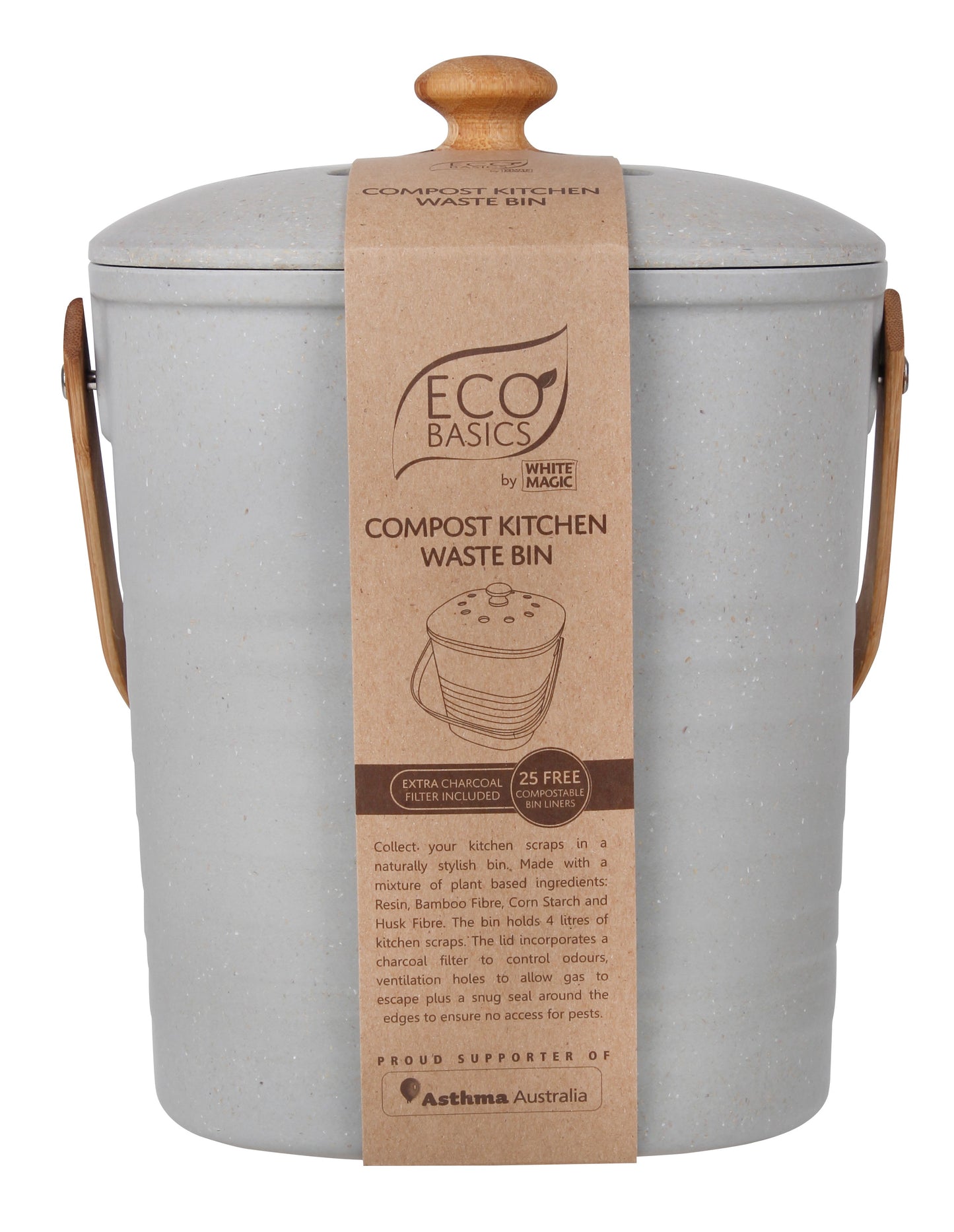 Eco Basics Compost Kitchen Waste Bin