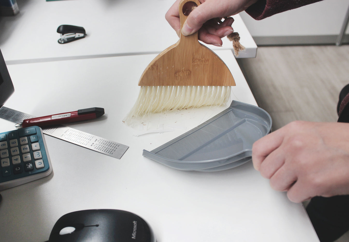 Eco Basics Dustpan & Brush Set