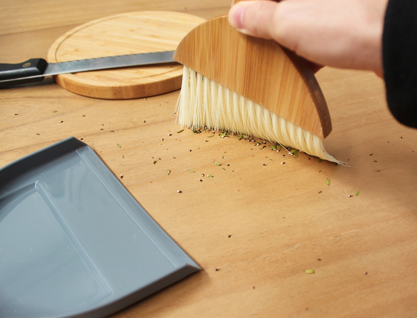 Eco Basics Dustpan & Brush Set