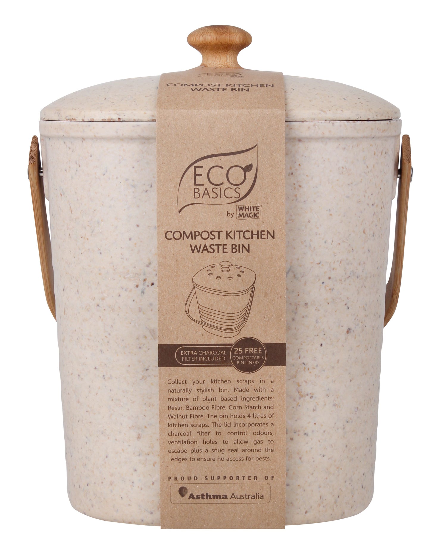 Eco Basics Compost Kitchen Waste Bin