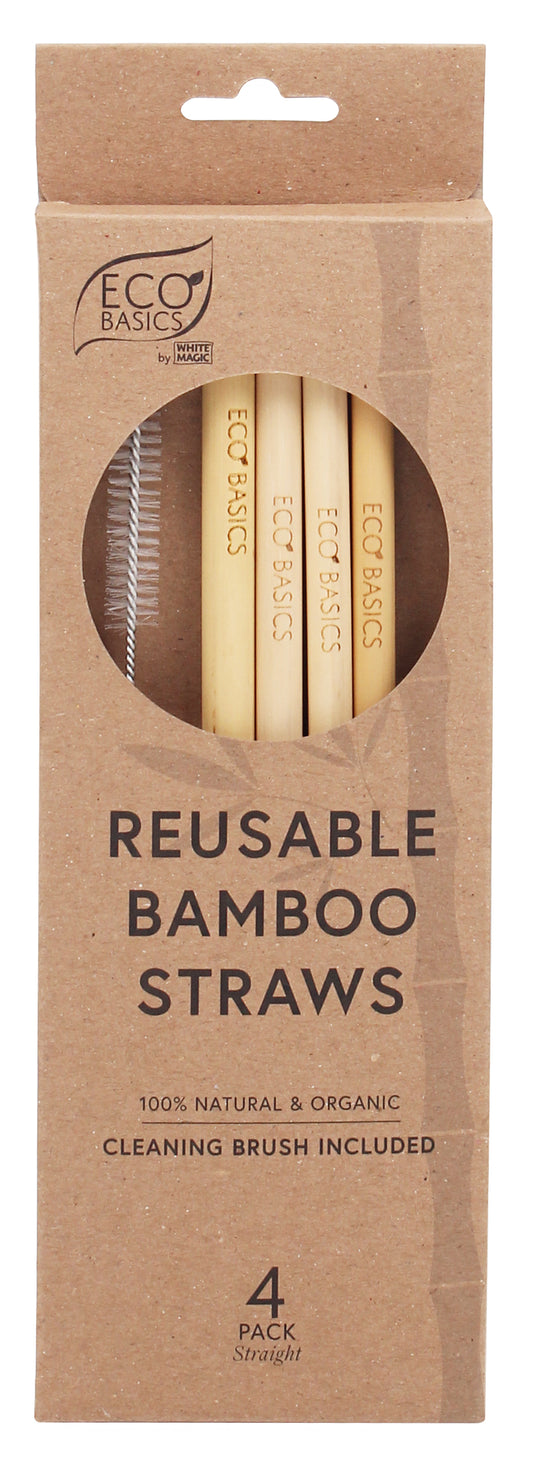 Eco Basics Reusable Bamboo Straws