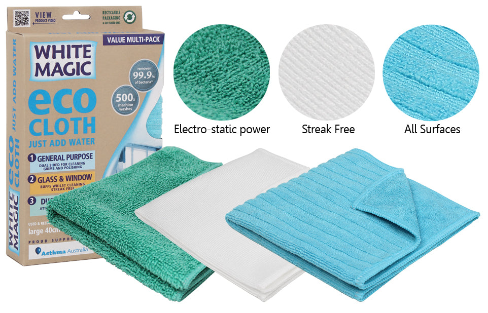 White Magic Eco Cloth Household Value Pack