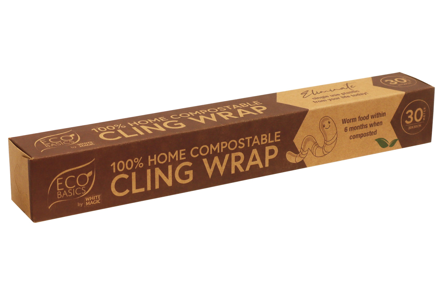 Eco Basics 100% Home Compostable Cling Wrap