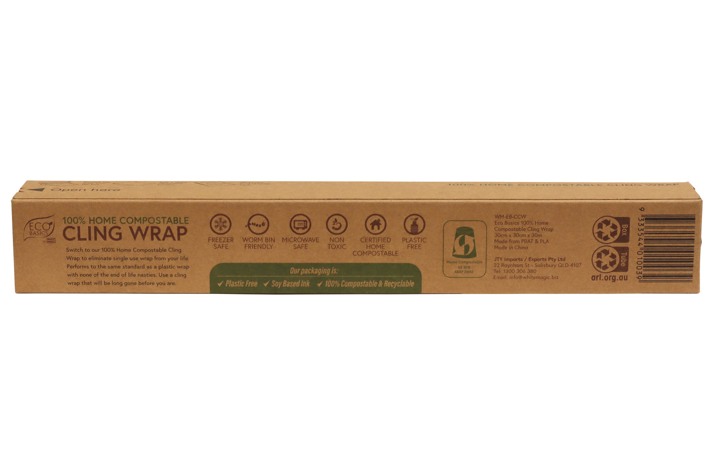 Eco Basics 100% Home Compostable Cling Wrap