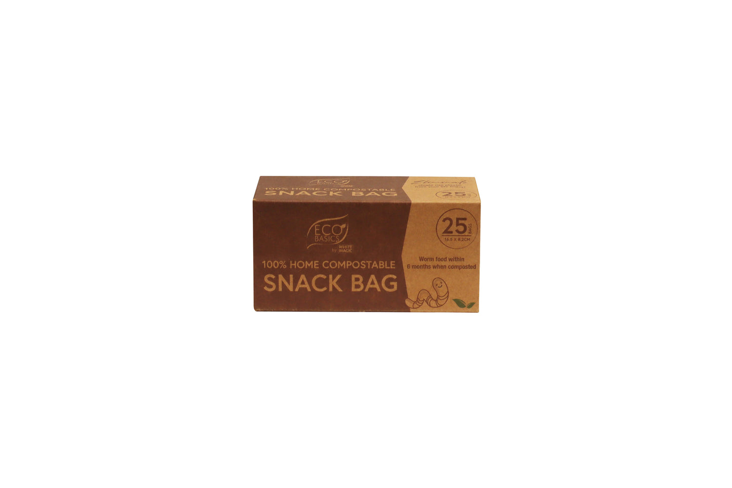 Eco Basics 100% Home Compostable Snack Bag