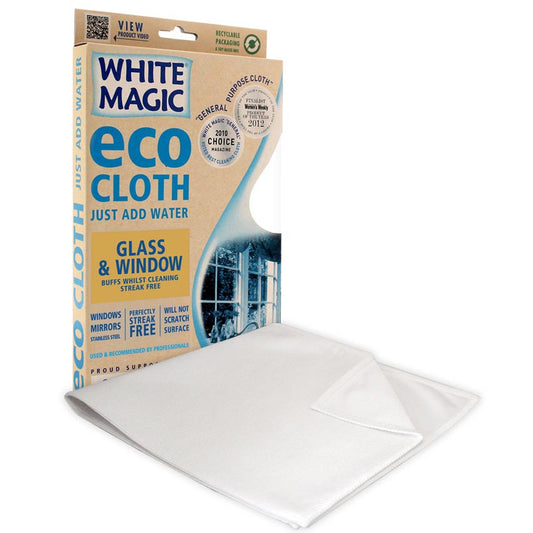 White Magic Eco Cloth Window & Glass